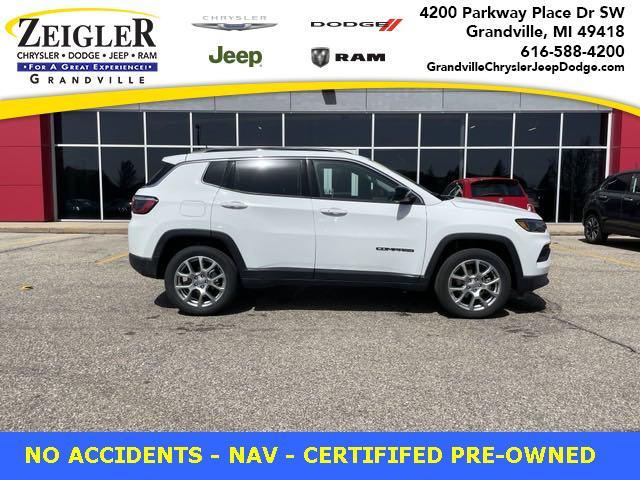 used 2022 Jeep Compass car, priced at $27,700