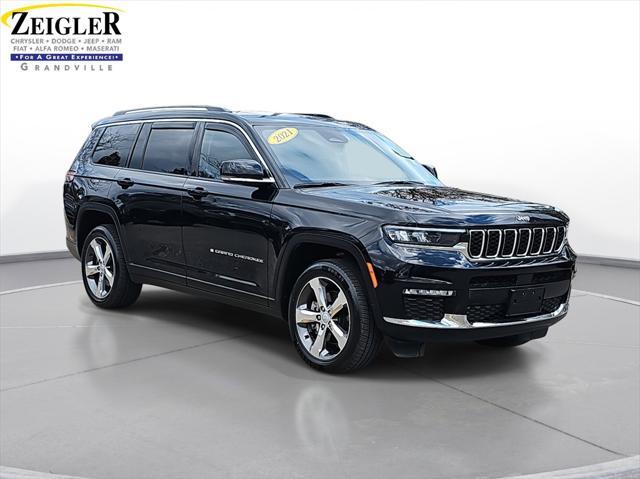 used 2021 Jeep Grand Cherokee L car, priced at $30,000