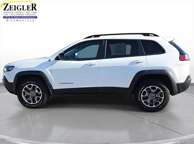 used 2022 Jeep Cherokee car, priced at $24,250