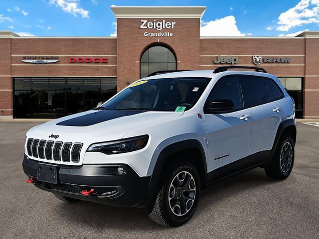 used 2022 Jeep Cherokee car, priced at $24,250