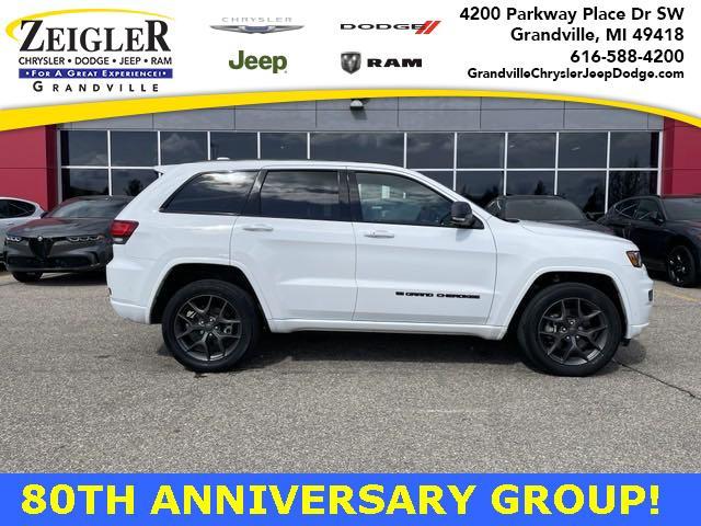 used 2021 Jeep Grand Cherokee car, priced at $34,400