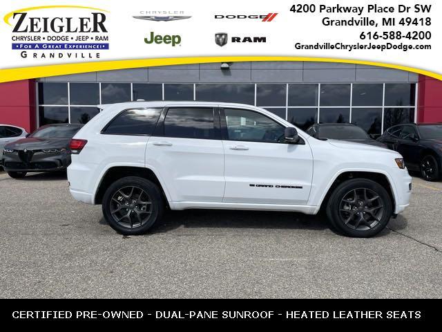 used 2021 Jeep Grand Cherokee car, priced at $33,500