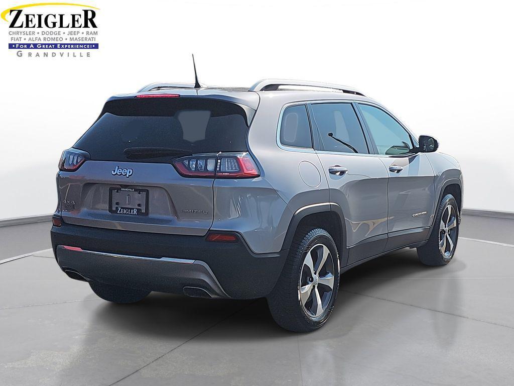 used 2021 Jeep Cherokee car, priced at $20,500