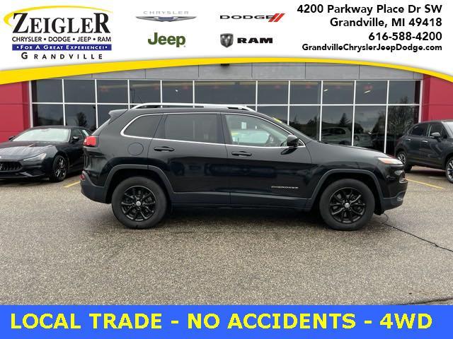 used 2015 Jeep Cherokee car, priced at $14,700