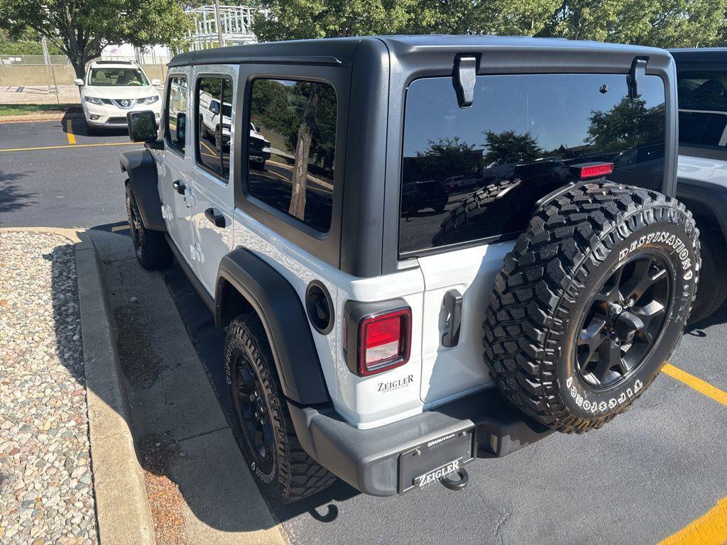 used 2021 Jeep Wrangler car, priced at $34,500