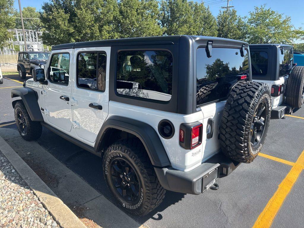used 2021 Jeep Wrangler car, priced at $34,500