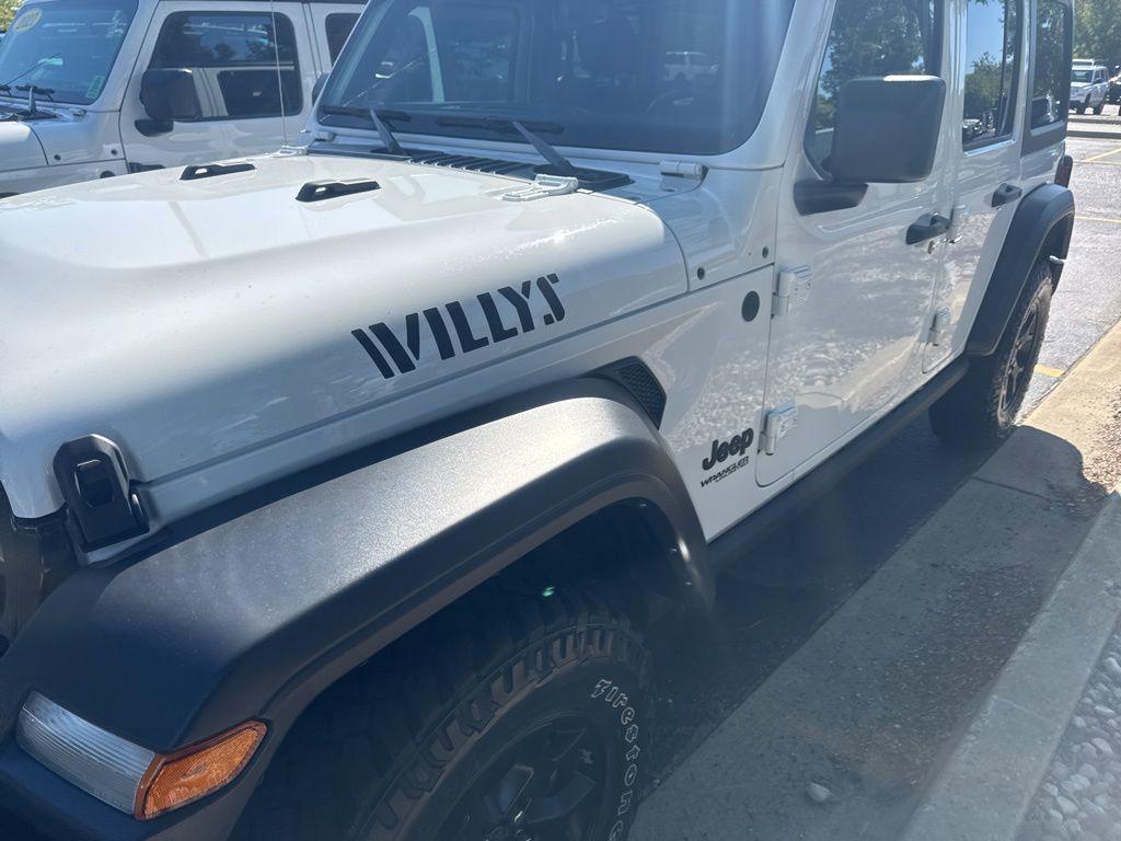 used 2021 Jeep Wrangler car, priced at $34,500