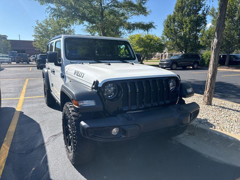 used 2021 Jeep Wrangler car, priced at $34,500