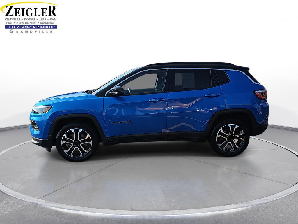 used 2023 Jeep Compass car, priced at $22,000