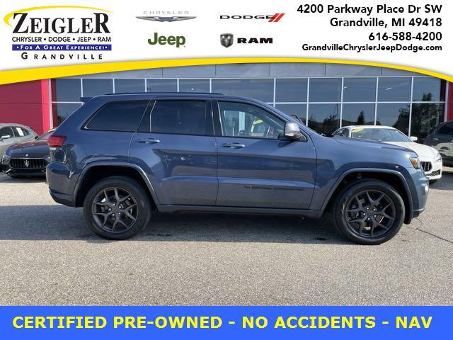 used 2021 Jeep Grand Cherokee car, priced at $34,100