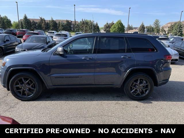 used 2021 Jeep Grand Cherokee car, priced at $32,500