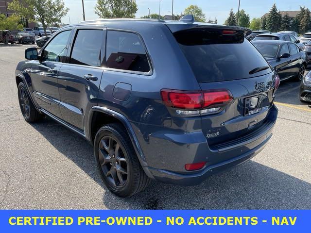 used 2021 Jeep Grand Cherokee car, priced at $33,000