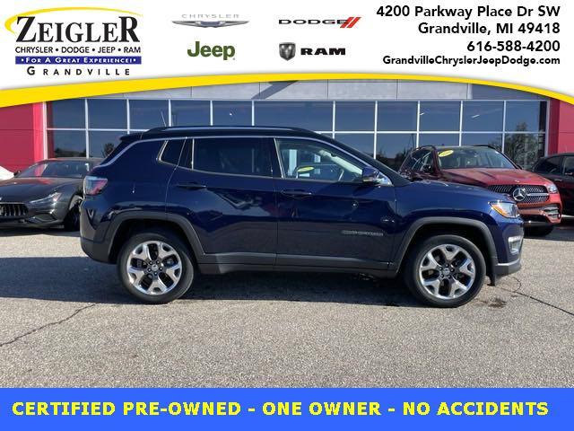 used 2021 Jeep Compass car, priced at $24,700