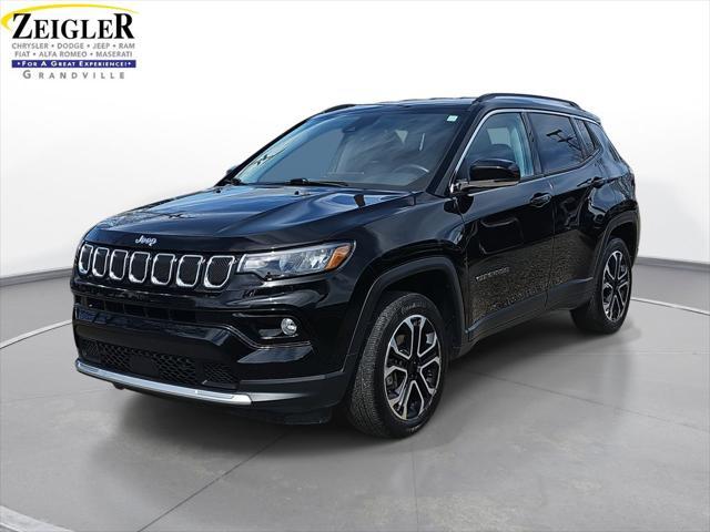 used 2022 Jeep Compass car, priced at $23,500