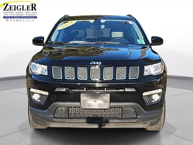 used 2021 Jeep Compass car, priced at $18,920