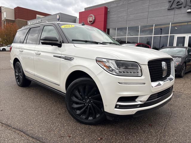 used 2021 Lincoln Navigator car, priced at $55,435