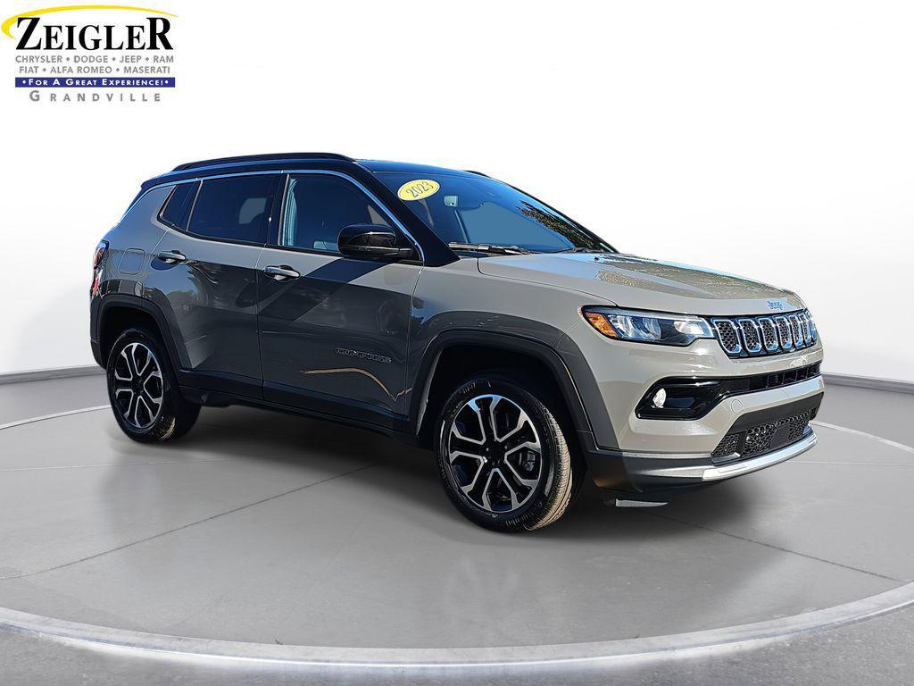 used 2023 Jeep Compass car, priced at $22,000