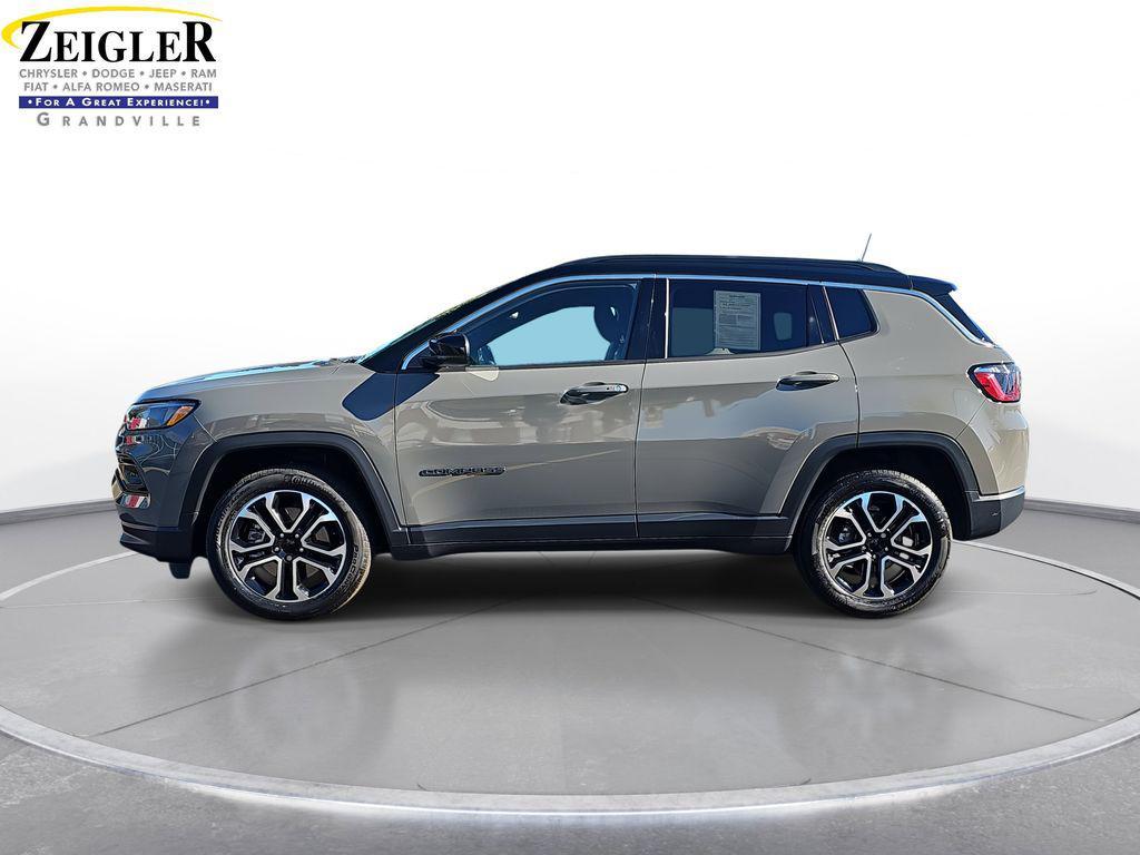 used 2023 Jeep Compass car, priced at $22,000