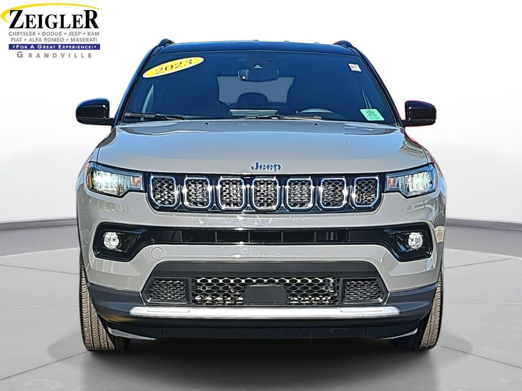 used 2023 Jeep Compass car, priced at $22,000