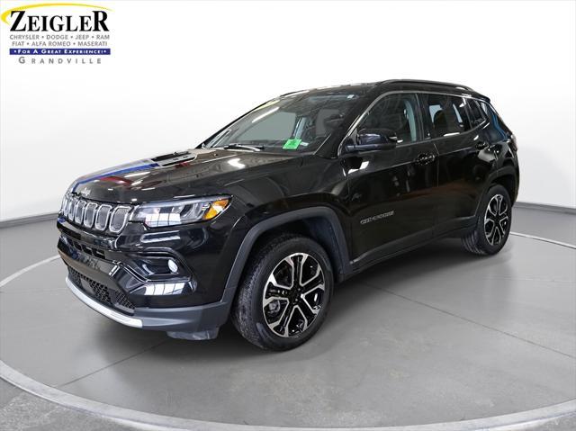 used 2022 Jeep Compass car, priced at $22,550