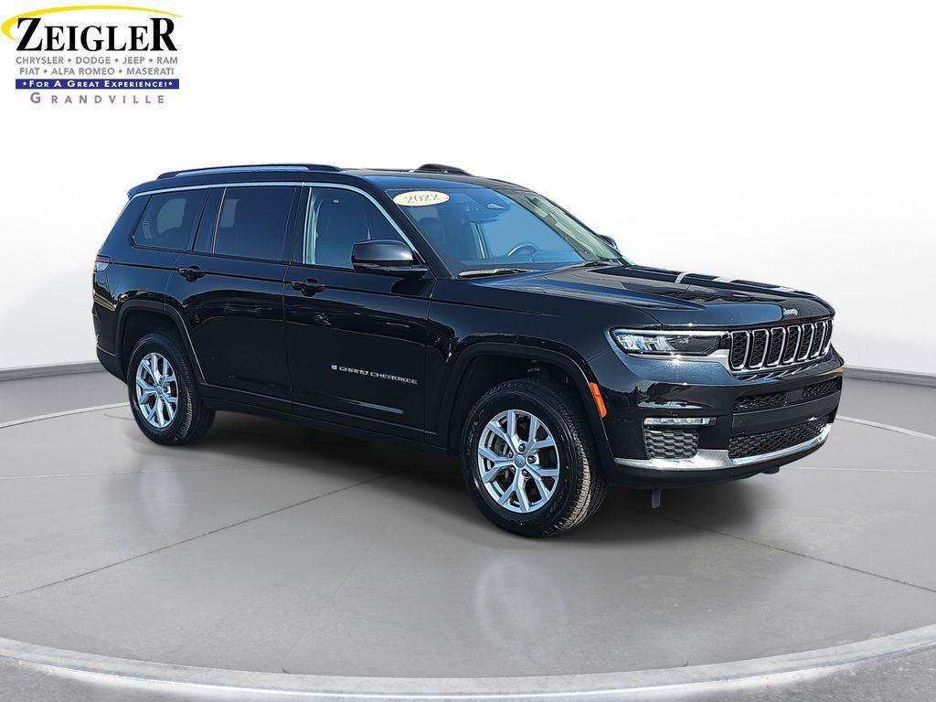 used 2022 Jeep Grand Cherokee L car, priced at $30,500