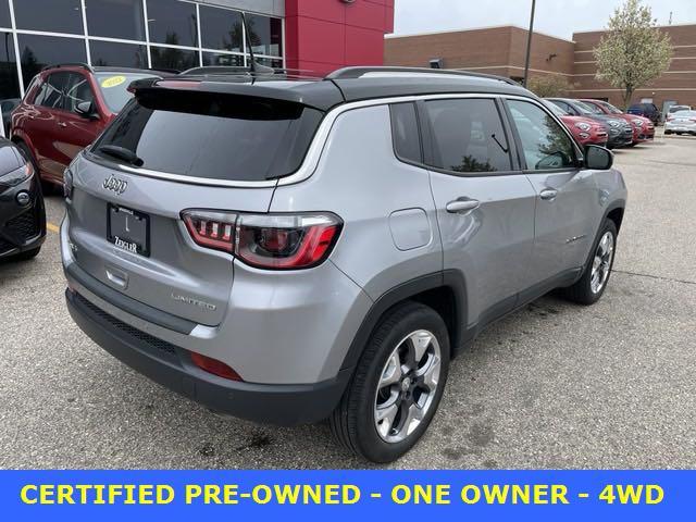 used 2021 Jeep Compass car, priced at $24,000