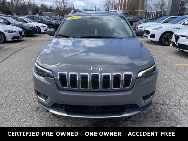 used 2021 Jeep Cherokee car, priced at $26,800