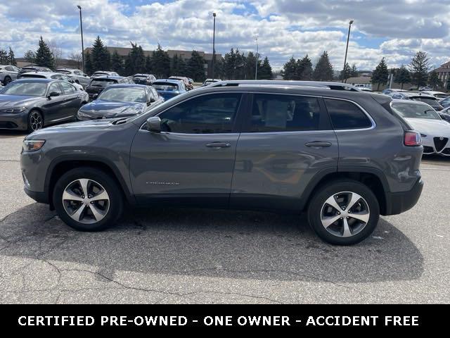 used 2021 Jeep Cherokee car, priced at $26,800