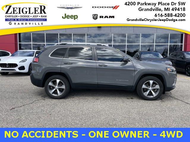 used 2021 Jeep Cherokee car, priced at $29,000