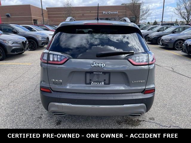 used 2021 Jeep Cherokee car, priced at $26,800