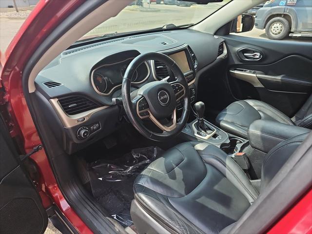 used 2017 Jeep Cherokee car, priced at $14,000
