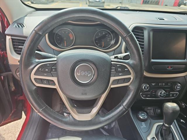 used 2017 Jeep Cherokee car, priced at $14,000