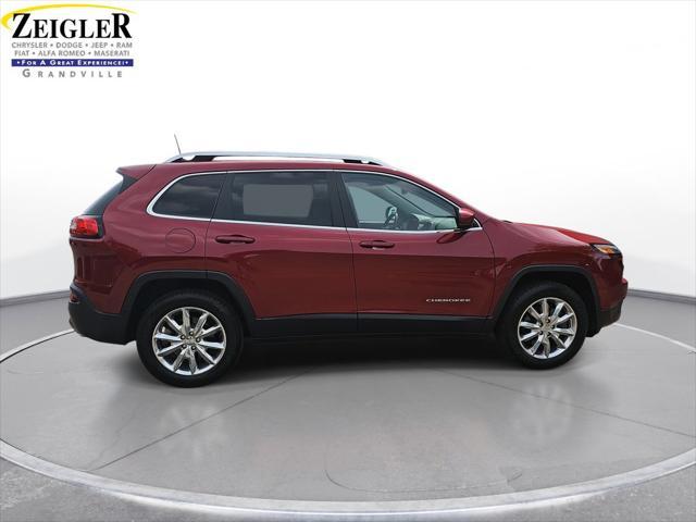 used 2017 Jeep Cherokee car, priced at $14,000