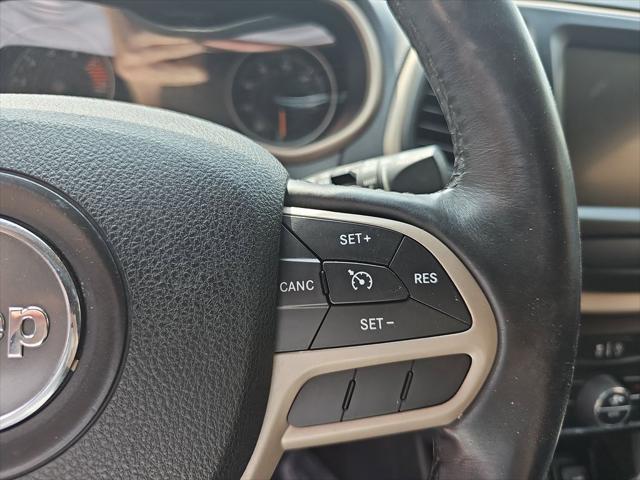 used 2017 Jeep Cherokee car, priced at $14,000