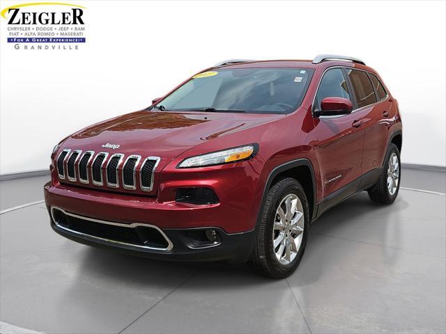 used 2017 Jeep Cherokee car, priced at $14,500