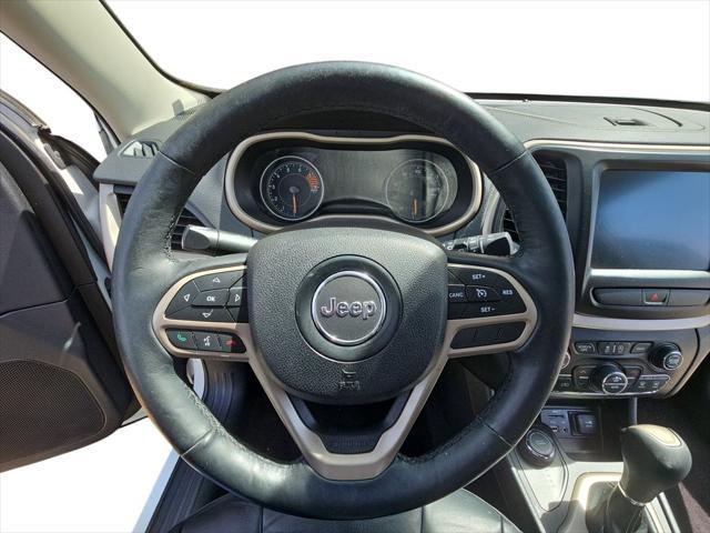 used 2017 Jeep Cherokee car, priced at $12,500