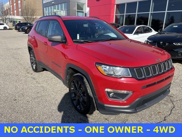 used 2021 Jeep Compass car, priced at $23,740