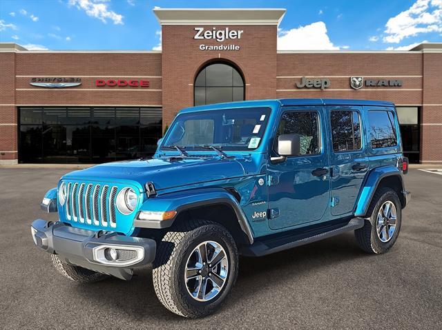 used 2020 Jeep Wrangler Unlimited car, priced at $30,785