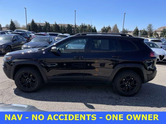 used 2021 Jeep Cherokee car, priced at $28,500