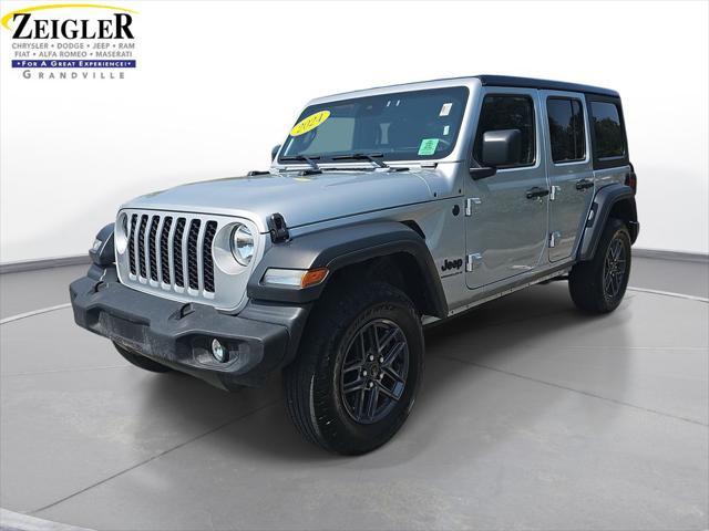 used 2024 Jeep Wrangler car, priced at $36,995