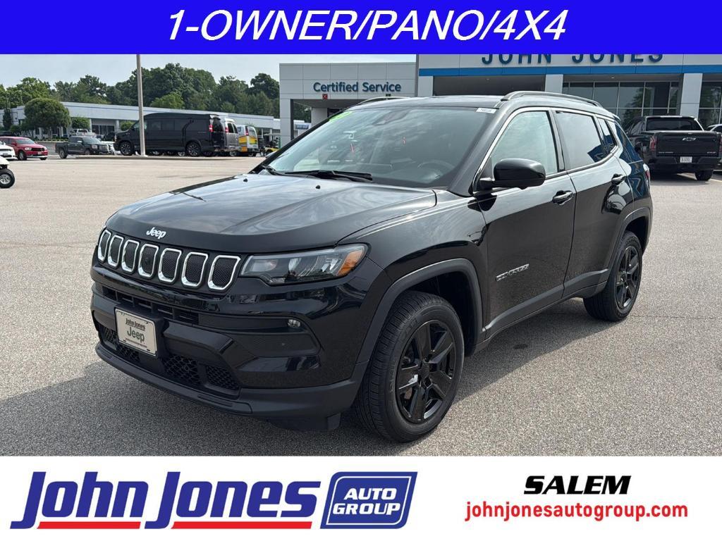 used 2022 Jeep Compass car, priced at $21,745