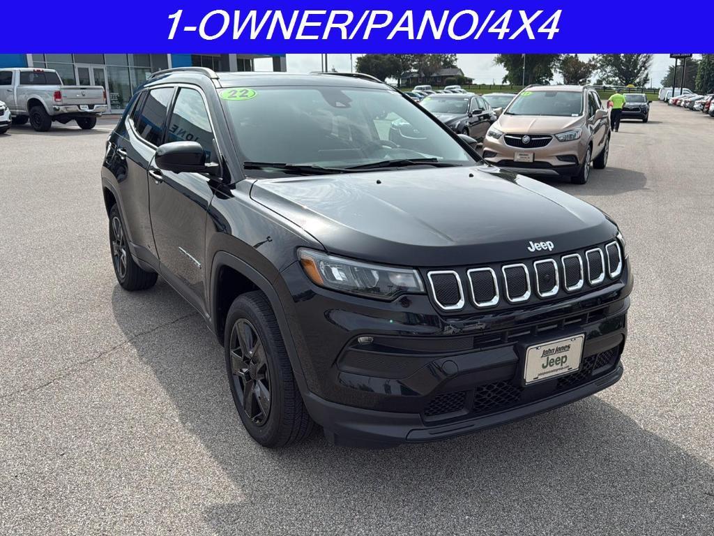 used 2022 Jeep Compass car, priced at $21,745