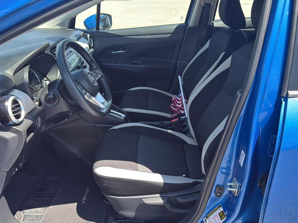 used 2022 Nissan Versa car, priced at $16,895