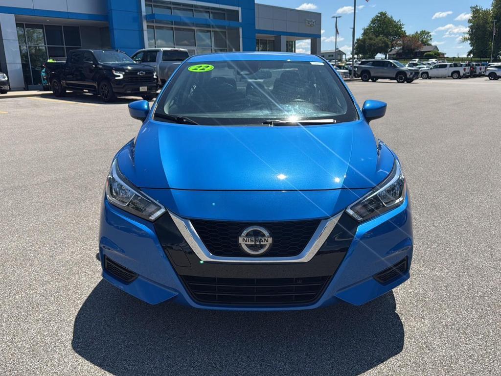 used 2022 Nissan Versa car, priced at $16,895