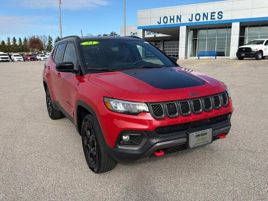 used 2023 Jeep Compass car, priced at $22,745