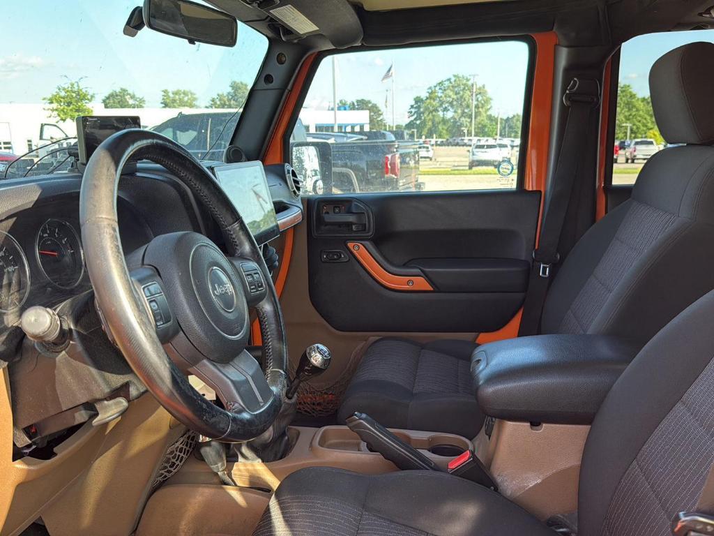 used 2012 Jeep Wrangler Unlimited car, priced at $15,000