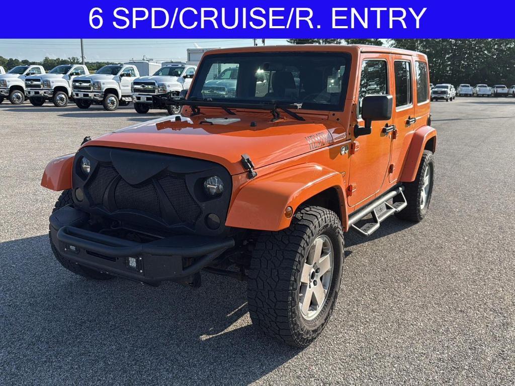 used 2012 Jeep Wrangler Unlimited car, priced at $14,745