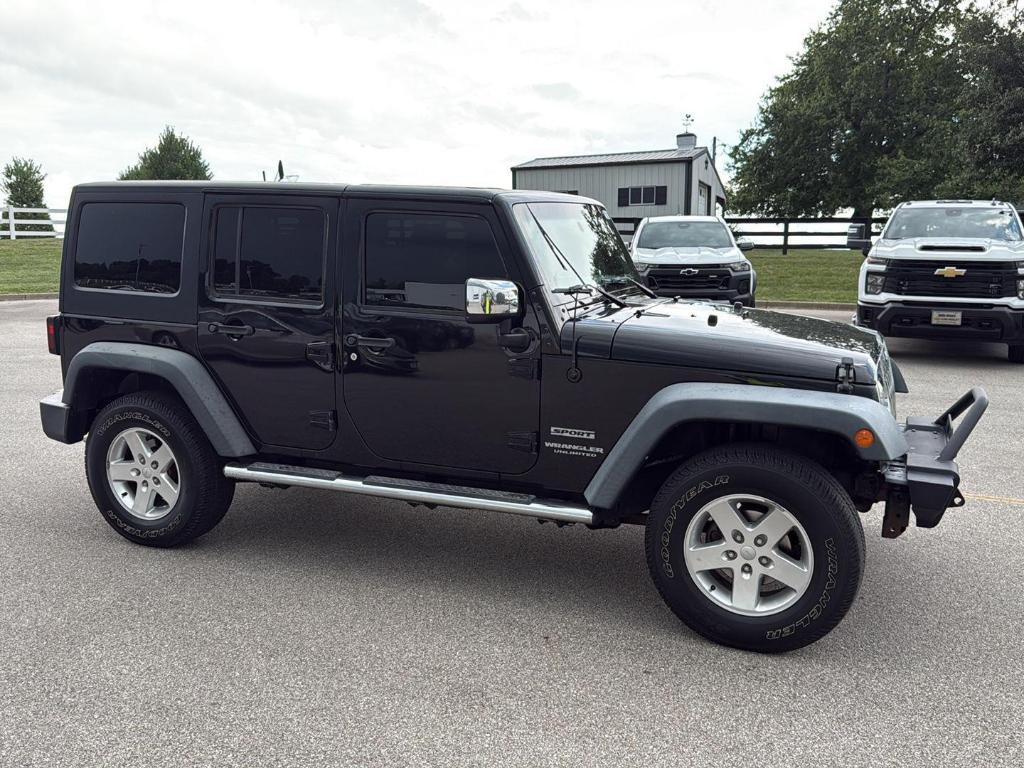 used 2016 Jeep Wrangler Unlimited car, priced at $18,995