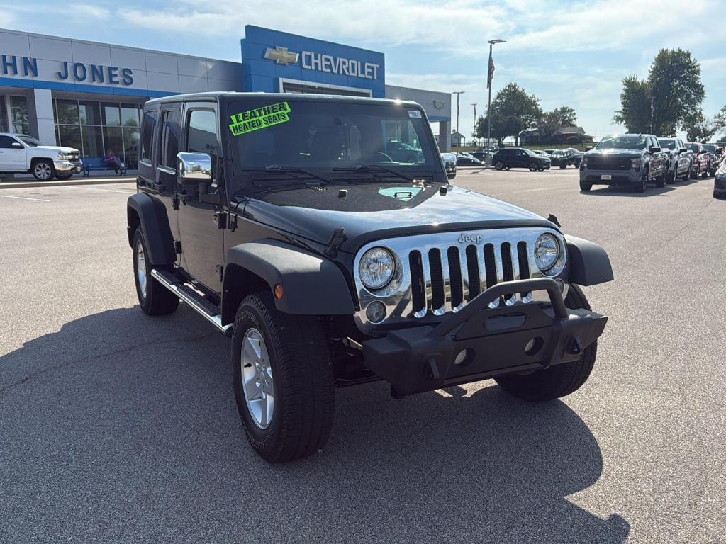 used 2016 Jeep Wrangler Unlimited car, priced at $18,700