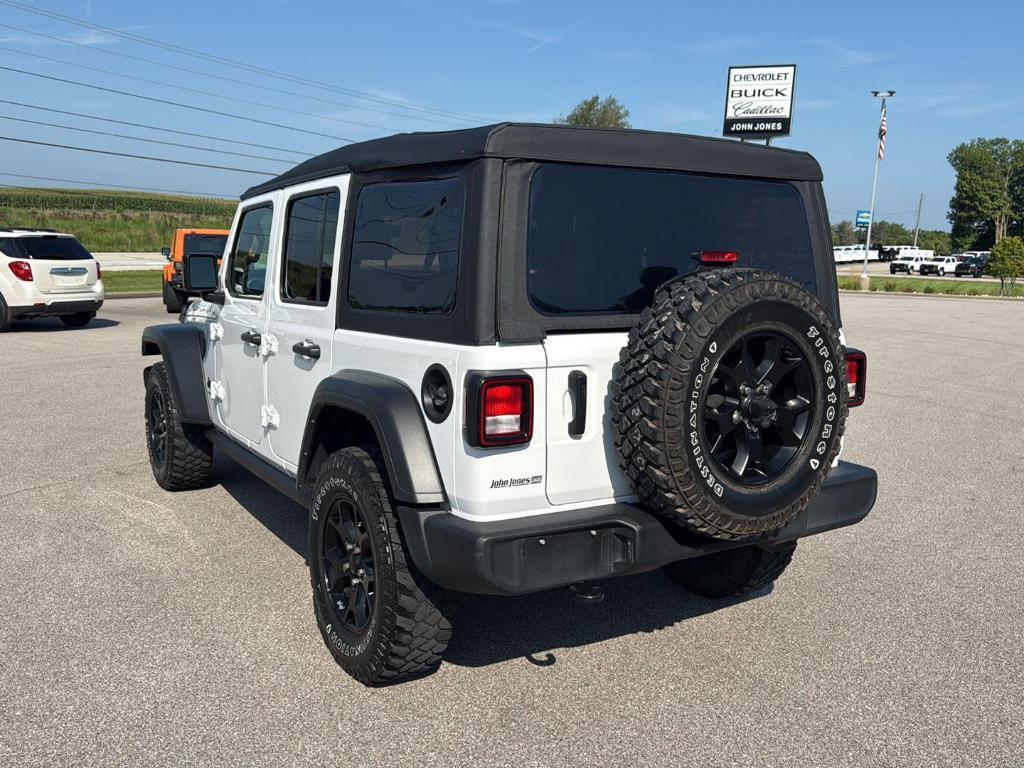 used 2022 Jeep Wrangler Unlimited car, priced at $32,495